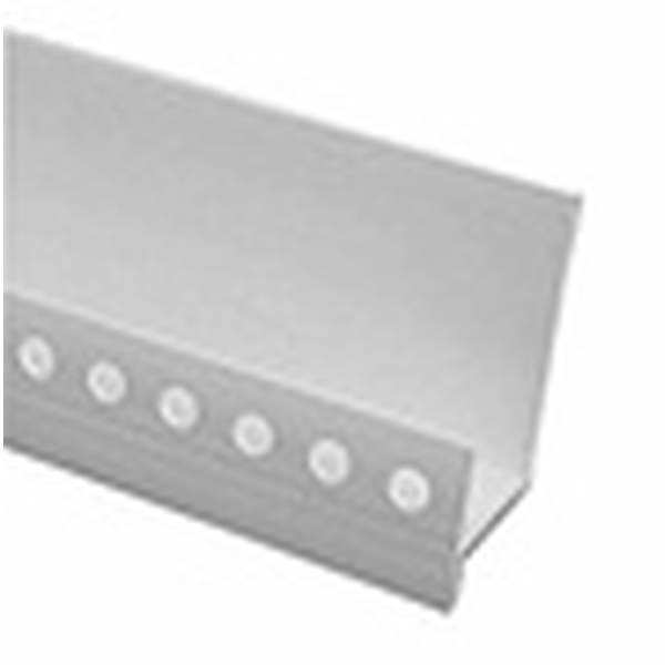 Starter Track Casing Bead, 3/4 inch w/Drip Edge 8' length